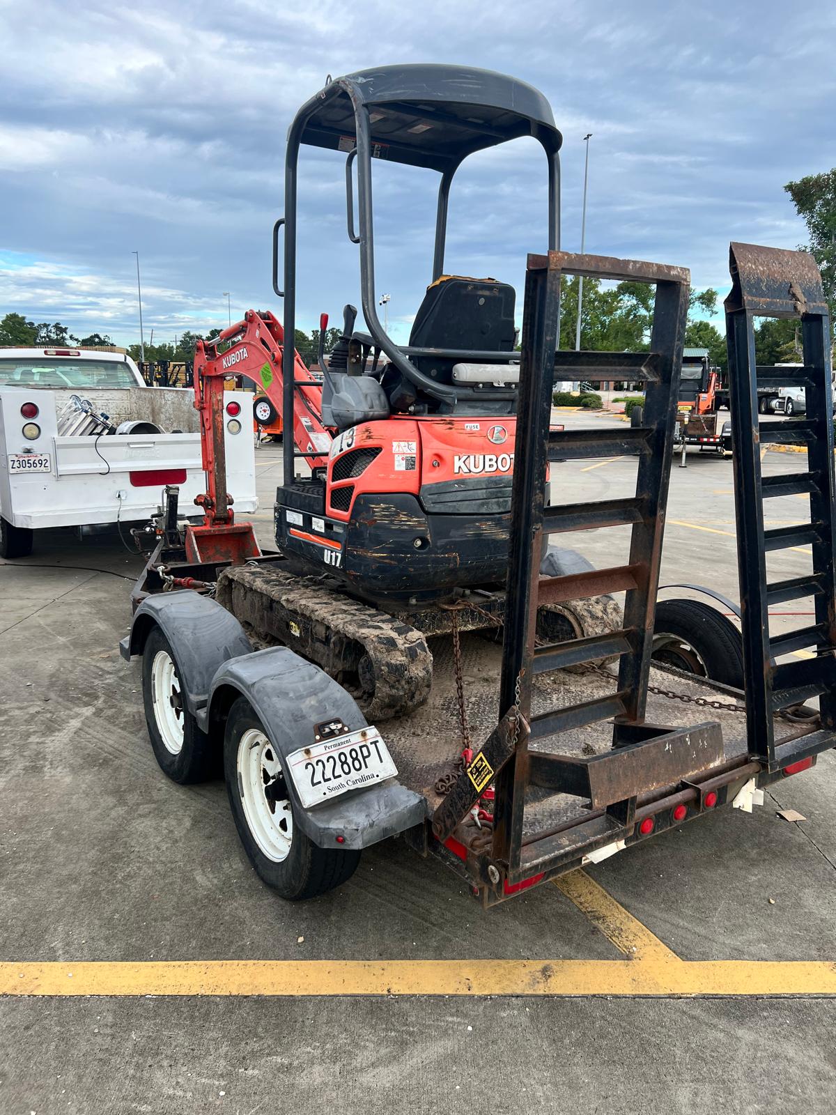 skip loader at the ready